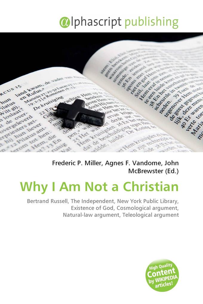 Why I Am Not a Christian