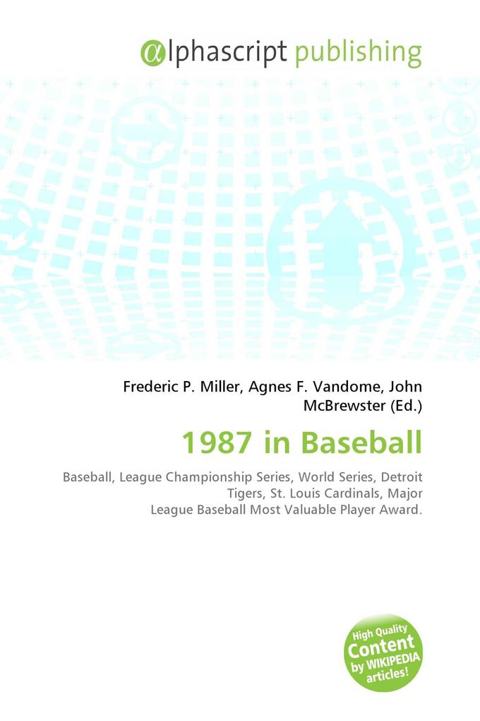 1987 in Baseball