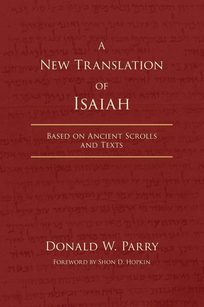 A New Translation of Isaiah