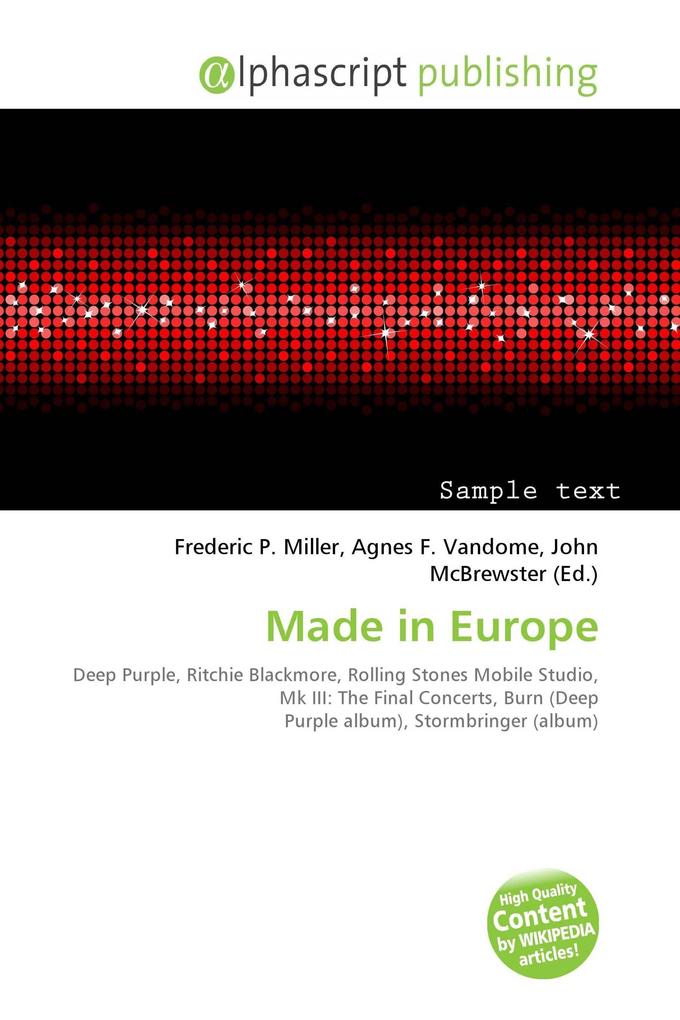 Made in Europe