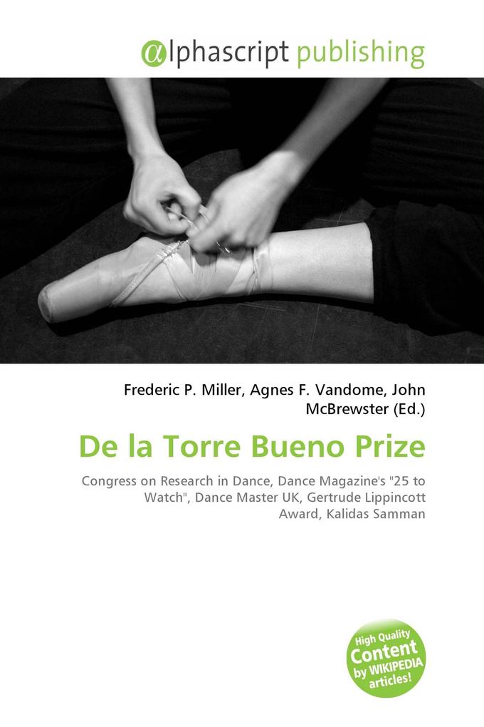 De la Torre Bueno Prize