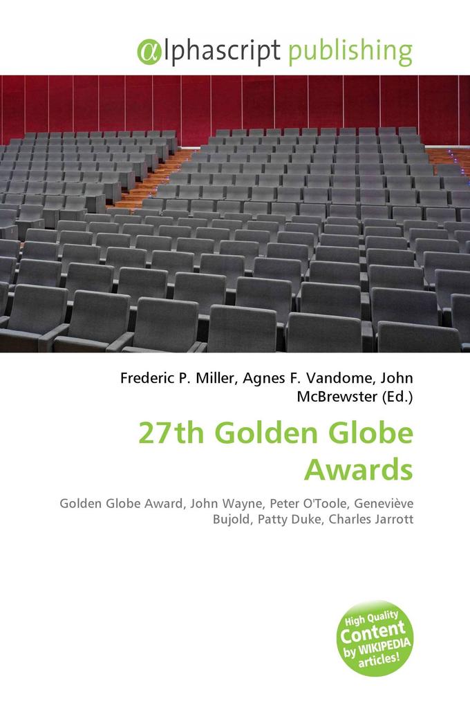 27th Golden Globe Awards