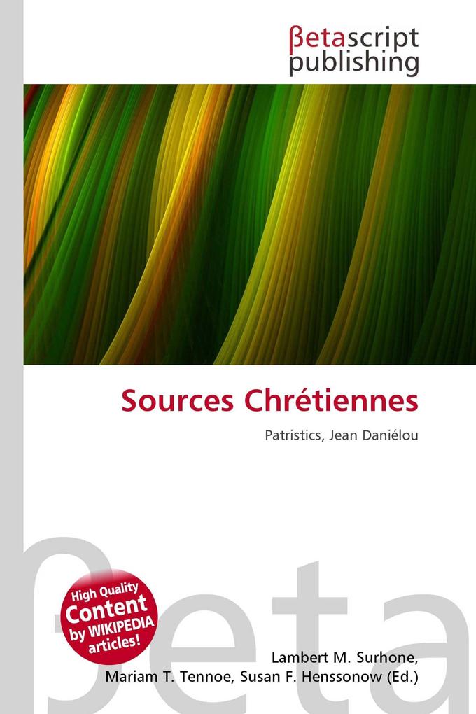 Sources Chrétiennes