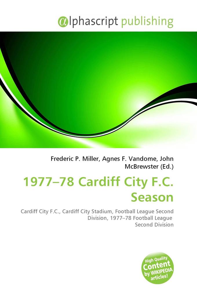 1977-78 Cardiff City F.C. Season