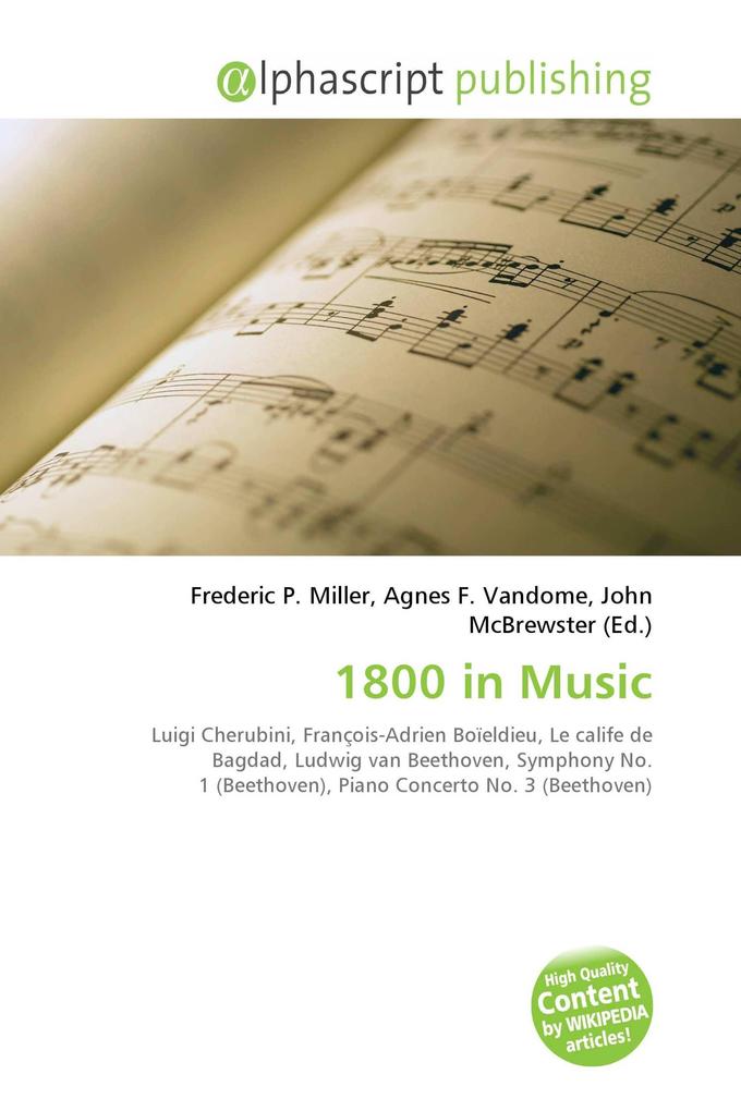 1800 in Music
