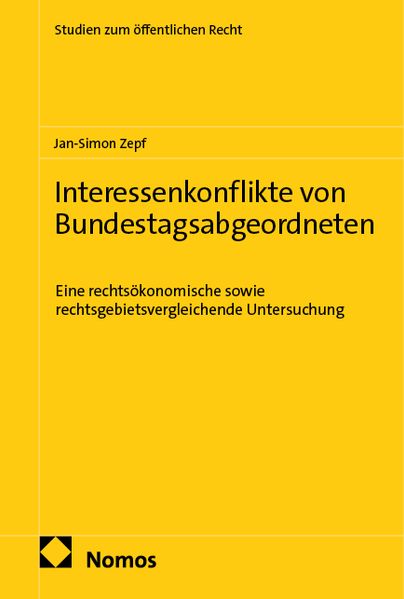 Interessenkonflikte von Bundestagsabgeordneten