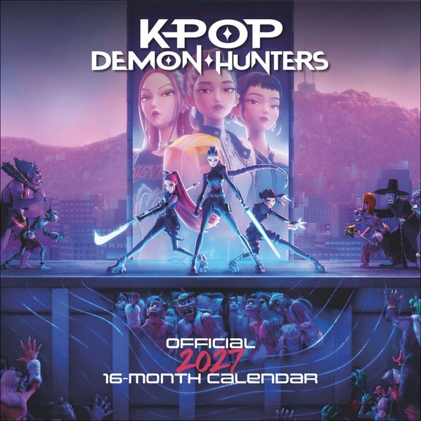 KPop Demon Hunters Broschurkalender 2027