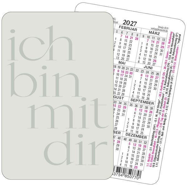 Ich bin mir dir 2027