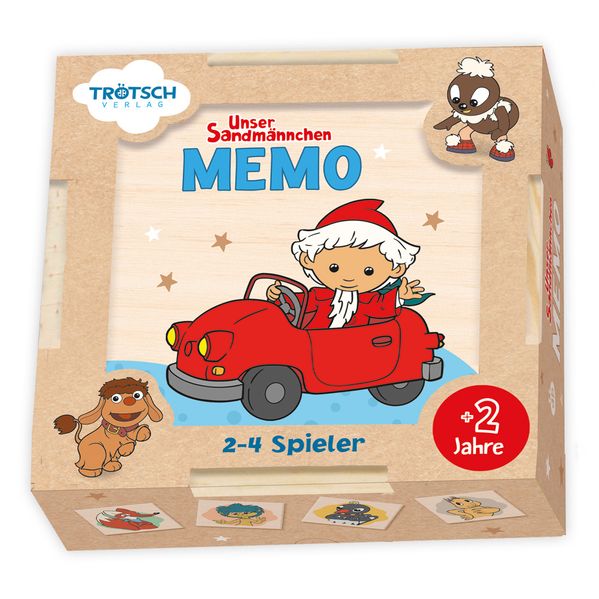 TRÖTSCH - Unser Sandmännchen Memo aus Holz