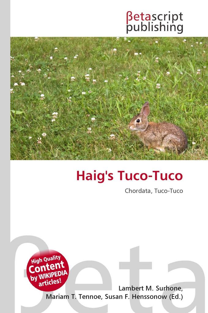 Haig's Tuco-Tuco