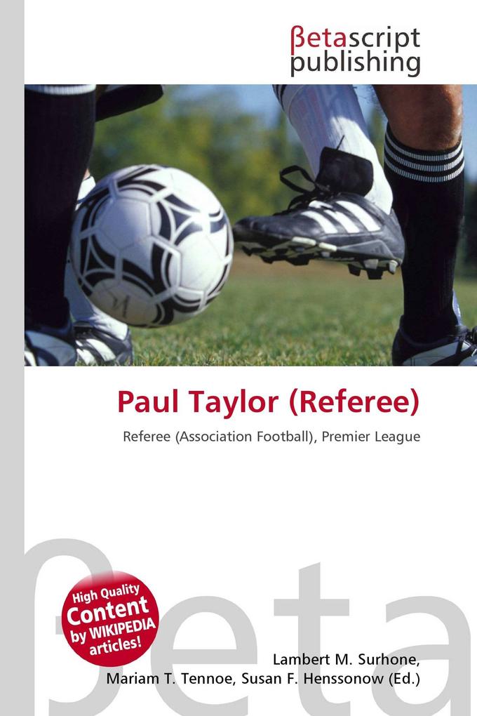 Paul Taylor (Referee)