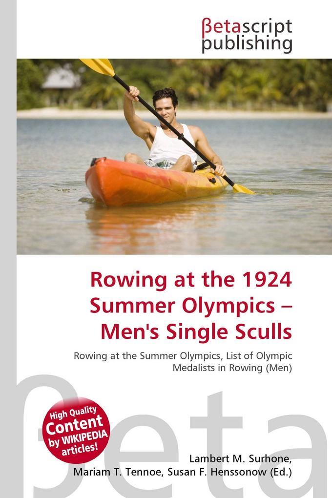 Rowing at the 1924 Summer Olympics - Men's Single Sculls