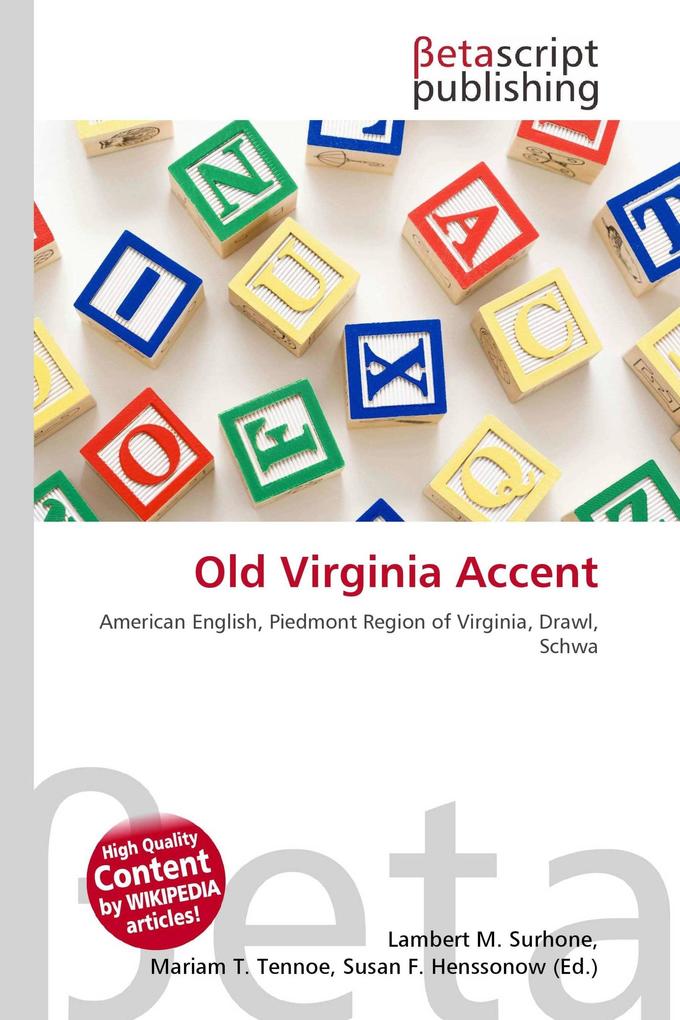 Old Virginia Accent