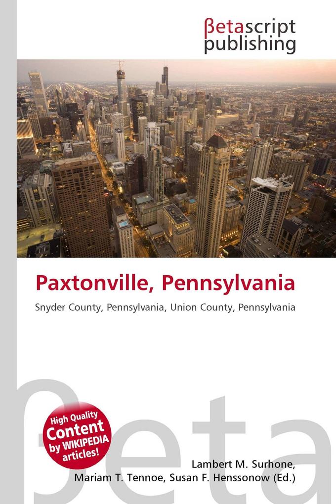 Paxtonville Pennsylvania