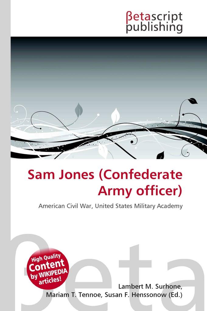 Sam Jones (Confederate Army officer)
