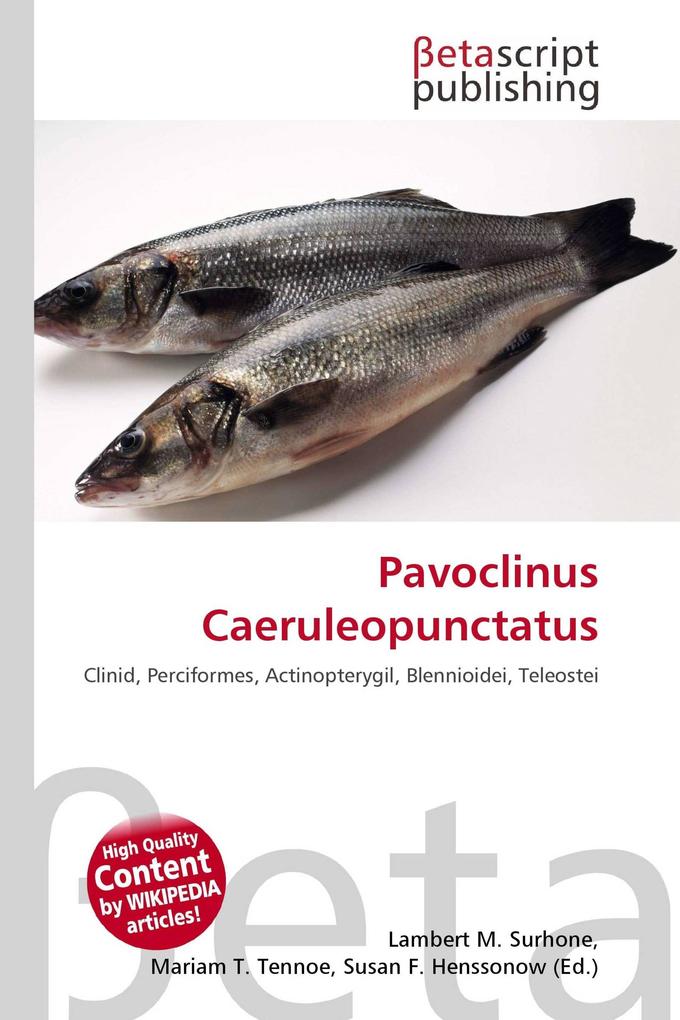 Pavoclinus Caeruleopunctatus