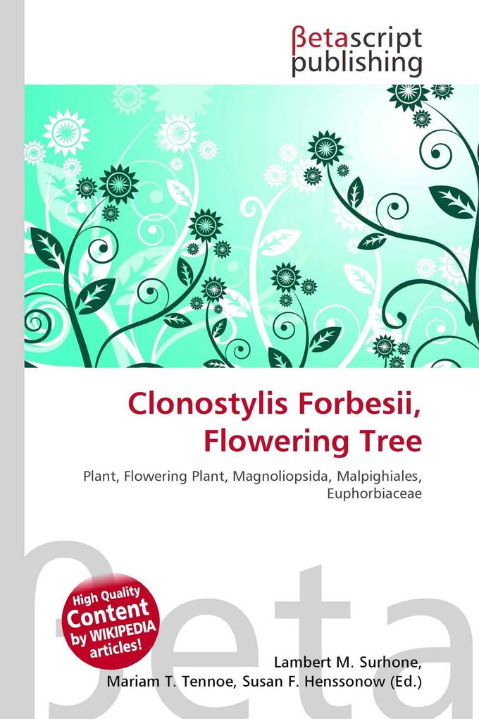 Clonostylis Forbesii Flowering Tree
