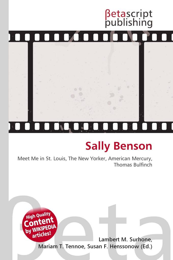 Sally Benson