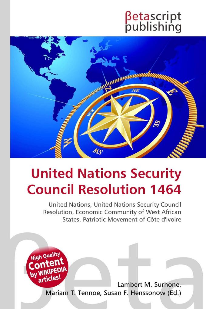 United Nations Security Council Resolution 1464