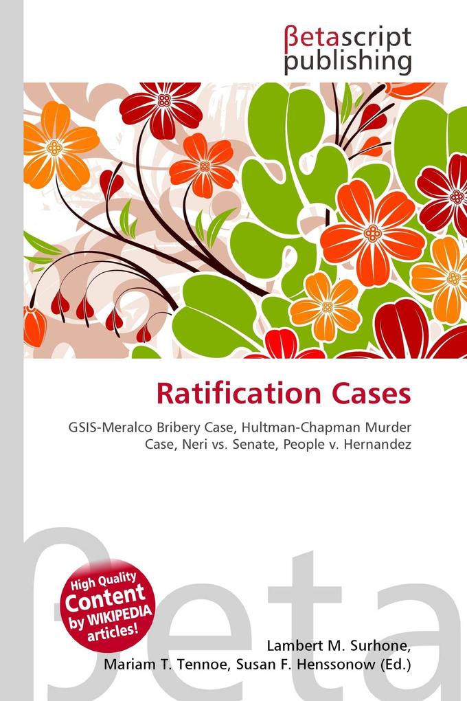 Ratification Cases