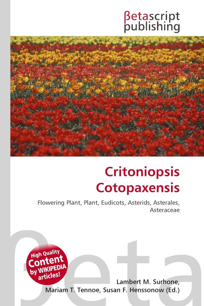 Critoniopsis Cotopaxensis