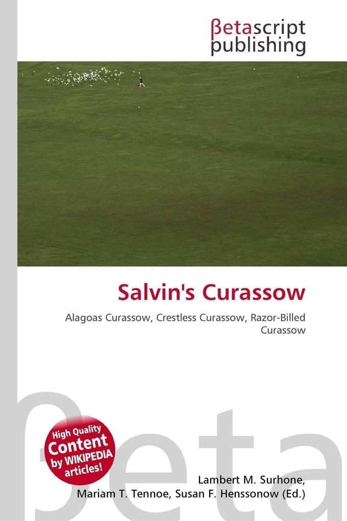 Salvin's Curassow