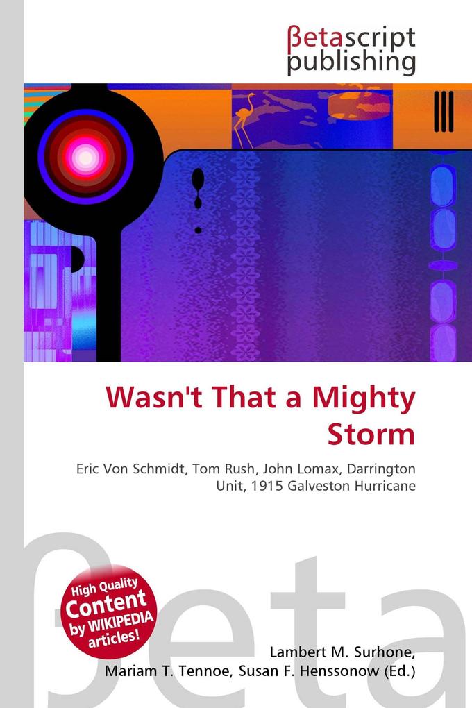 Wasn't That a Mighty Storm