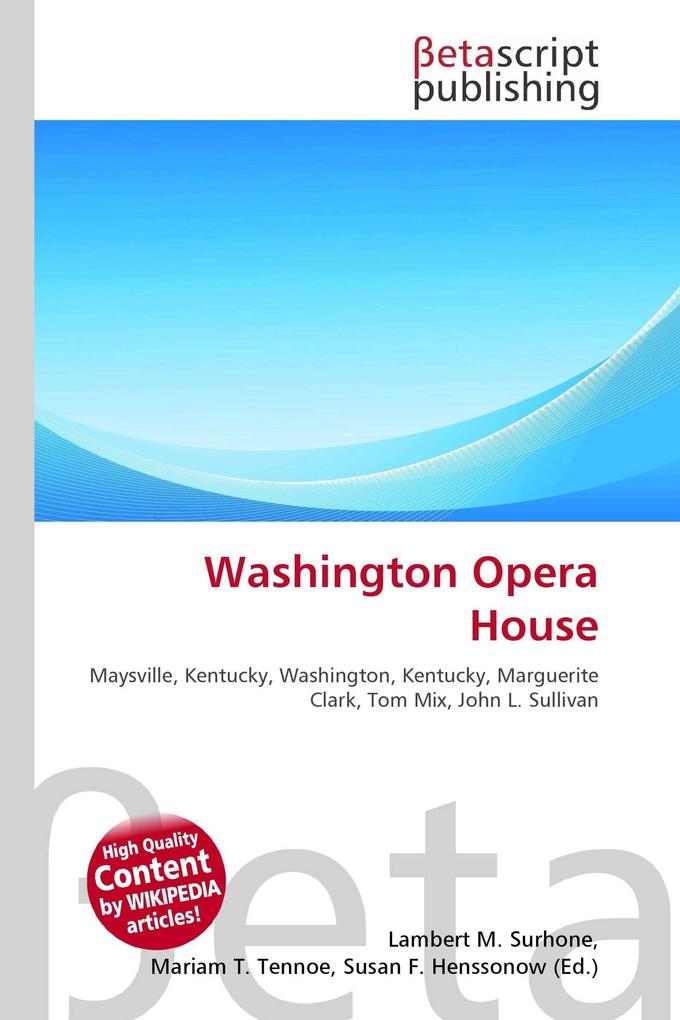 Washington Opera House