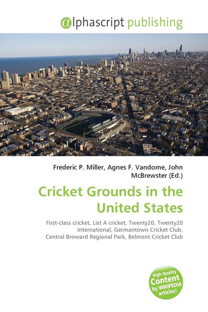 Cricket Grounds in the United States