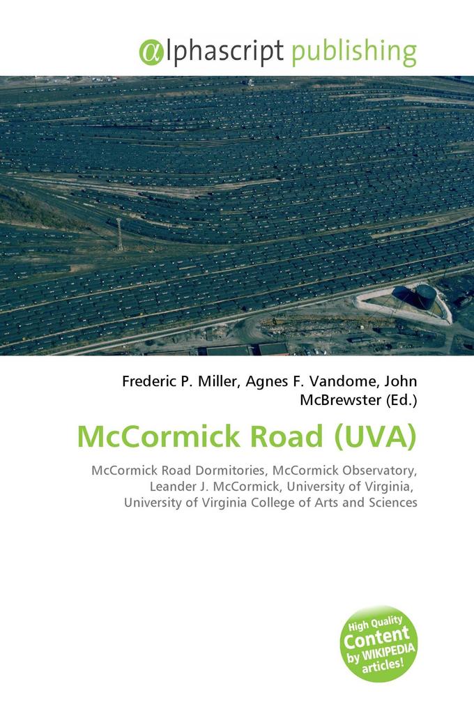 McCormick Road (UVA)