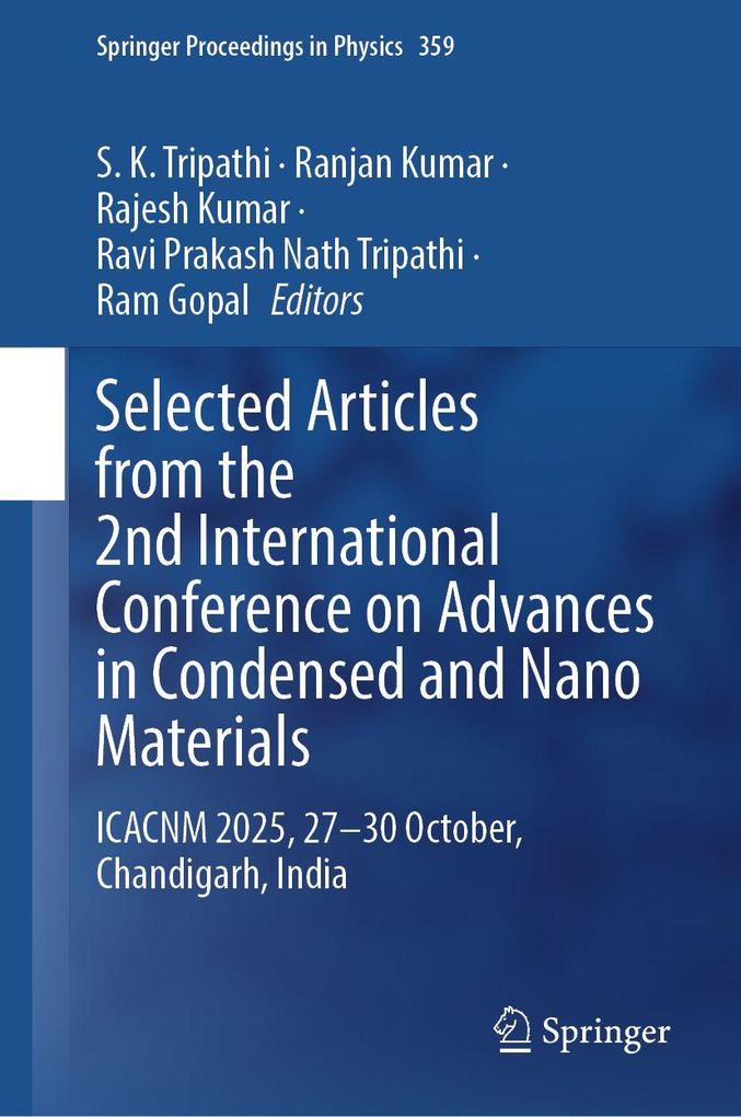 Selected Articles from the 2nd International Conference on Advances in Condensed and Nano Materials