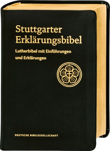 Stuttgarter Erklärungsbibel. Kompaktausgabe Ledereinband mit Goldschnitt