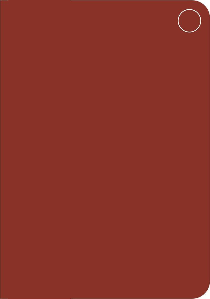 Garnet B6 Blank Notebook