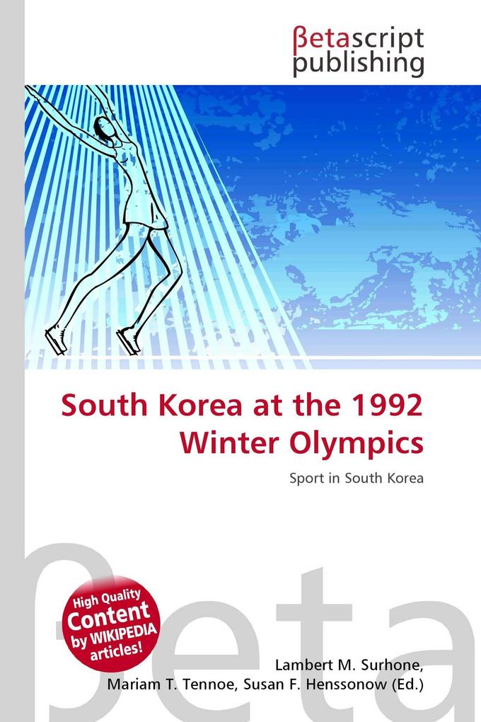 South Korea at the 1992 Winter Olympics
