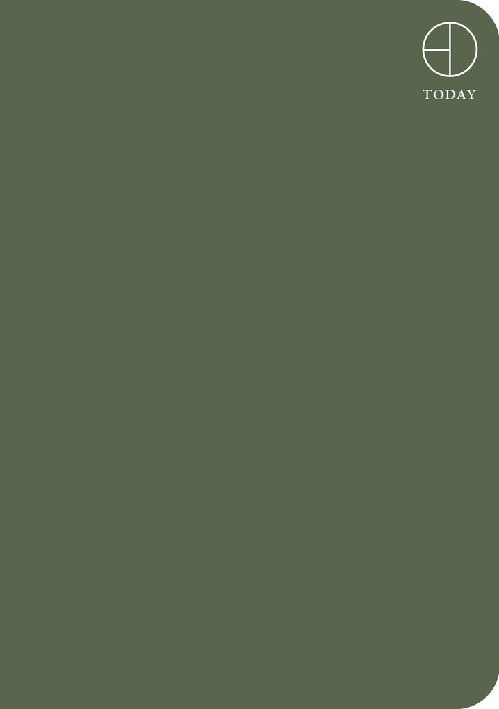 Verdant Dusk A5 Today Planner