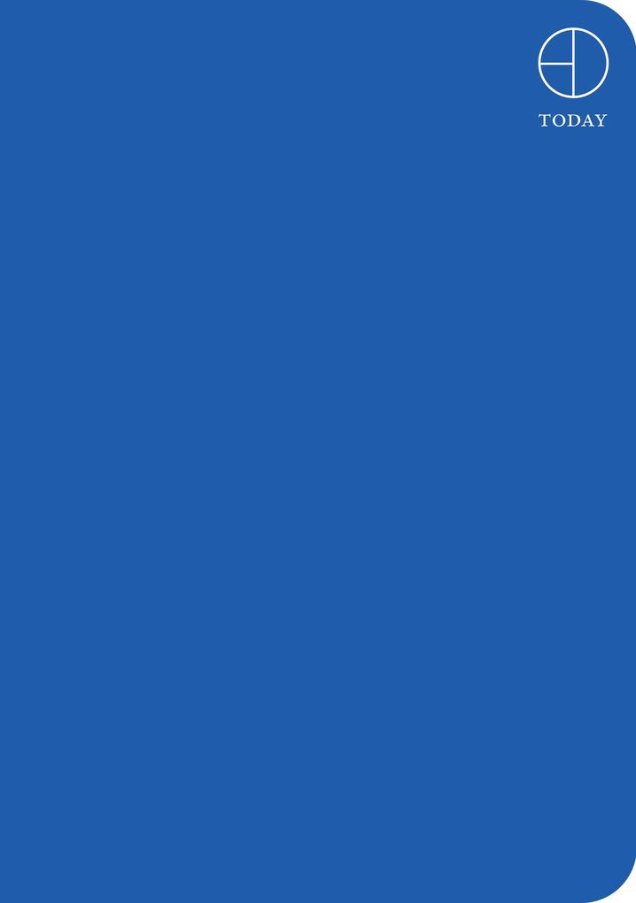 Cornflower Blue A5 Today Planner