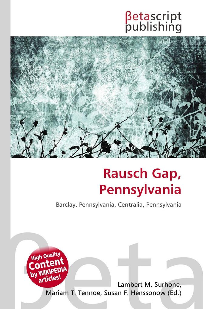 Rausch Gap Pennsylvania