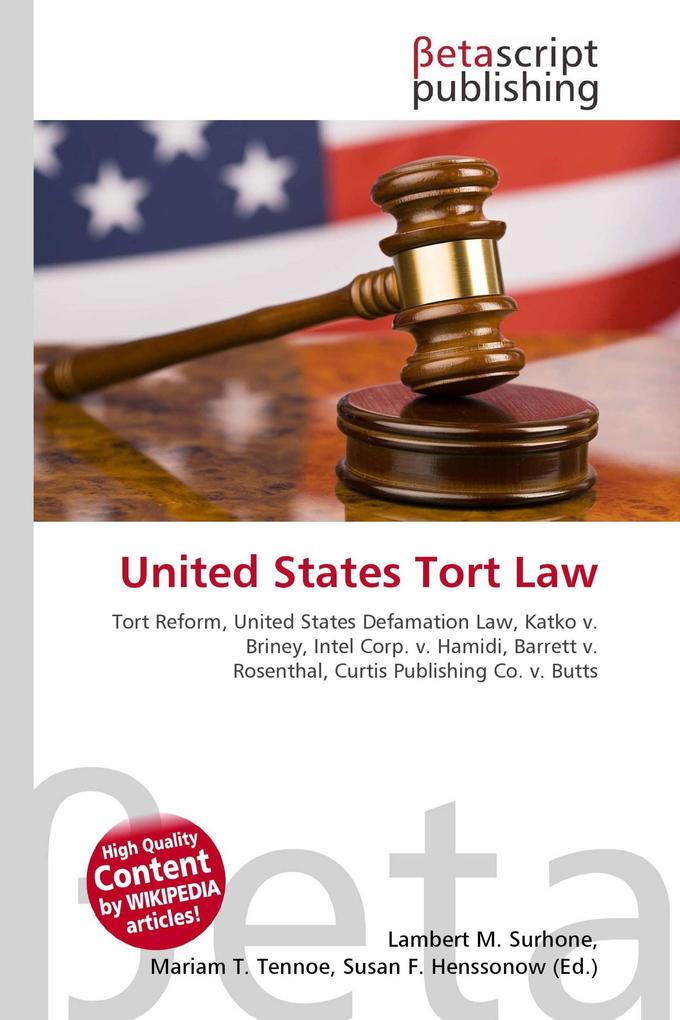 United States Tort Law
