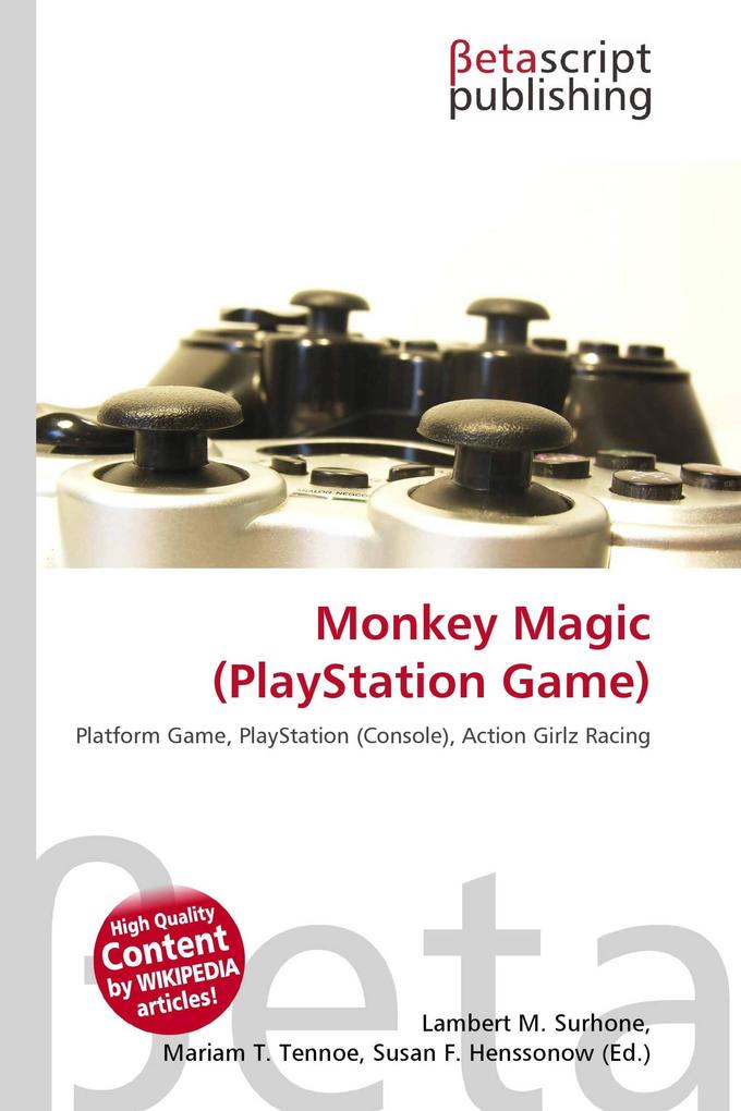Monkey Magic (PlayStation Game)