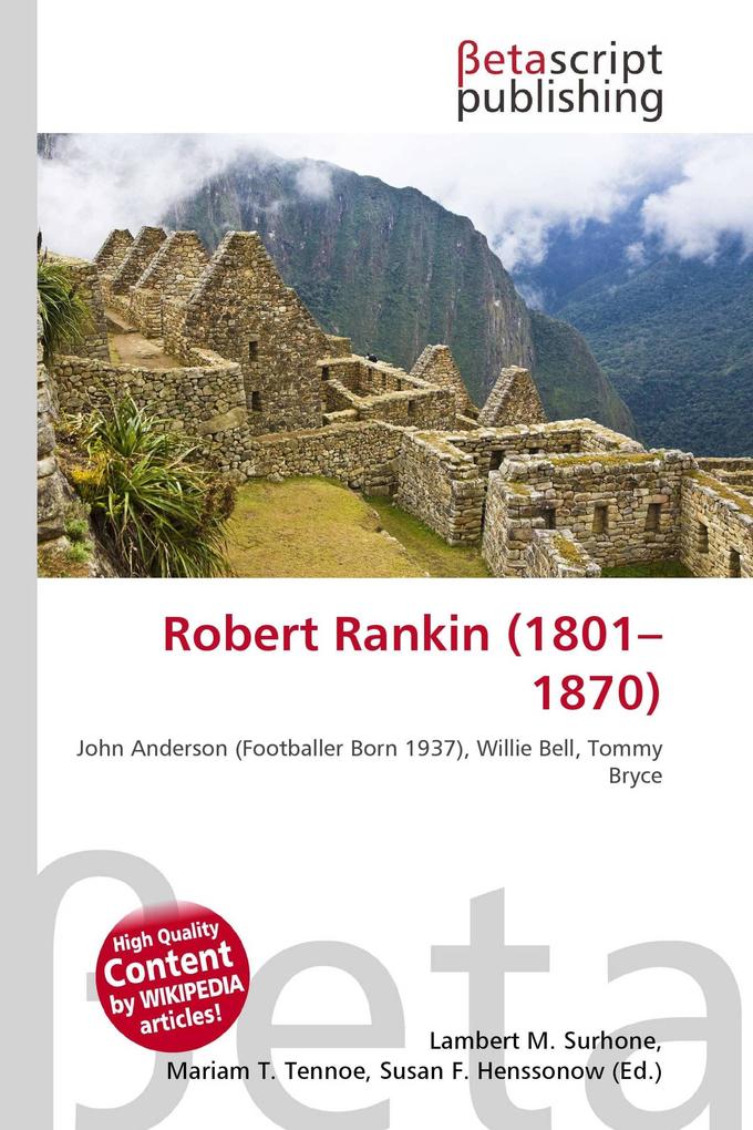 Robert Rankin (1801-1870)