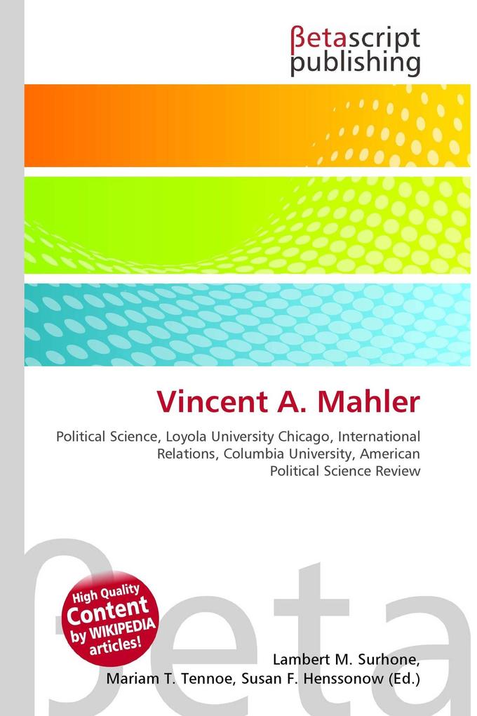 Vincent A. Mahler