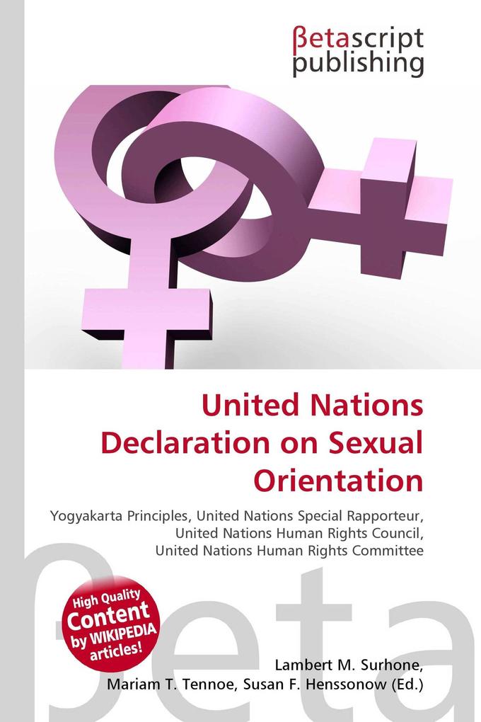 United Nations Declaration on Sexual Orientation
