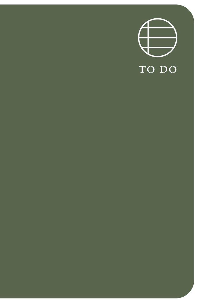 Verdant Dusk Pocket To Do Notebook