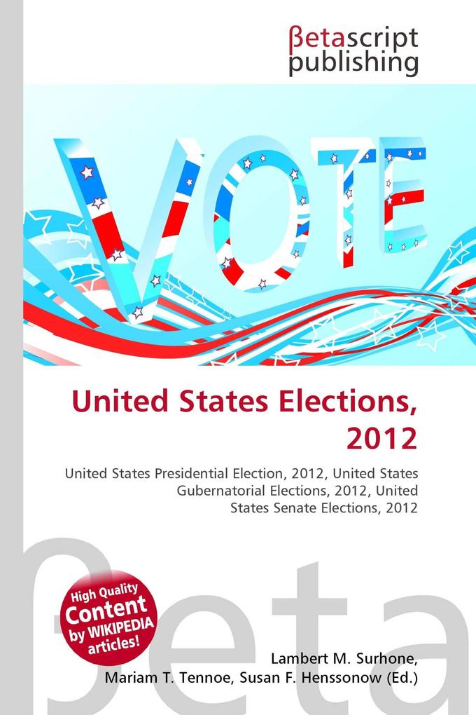United States Elections 2012