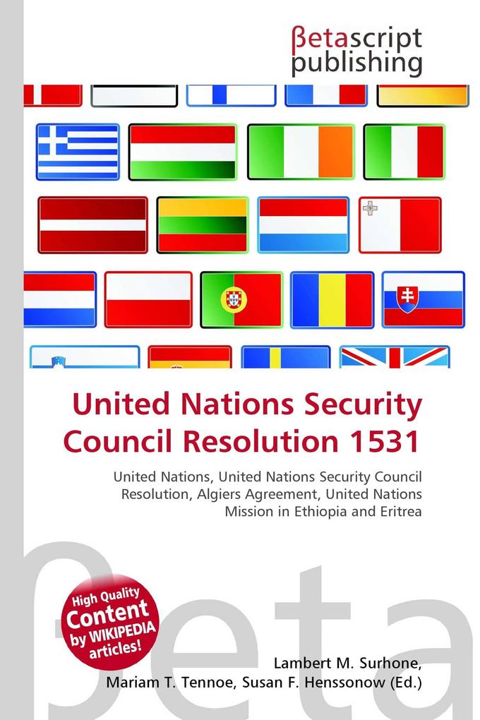 United Nations Security Council Resolution 1531