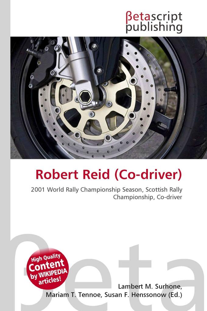 Robert Reid (Co-driver)