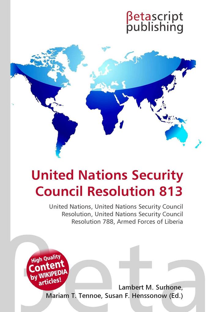 United Nations Security Council Resolution 813