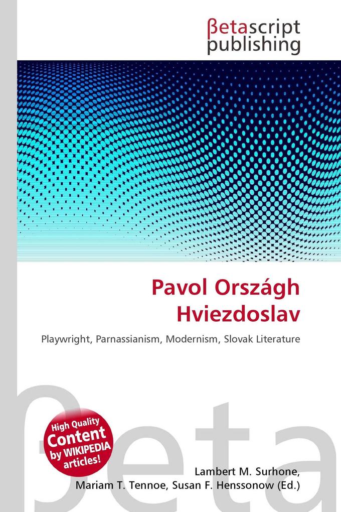 Pavol Országh Hviezdoslav