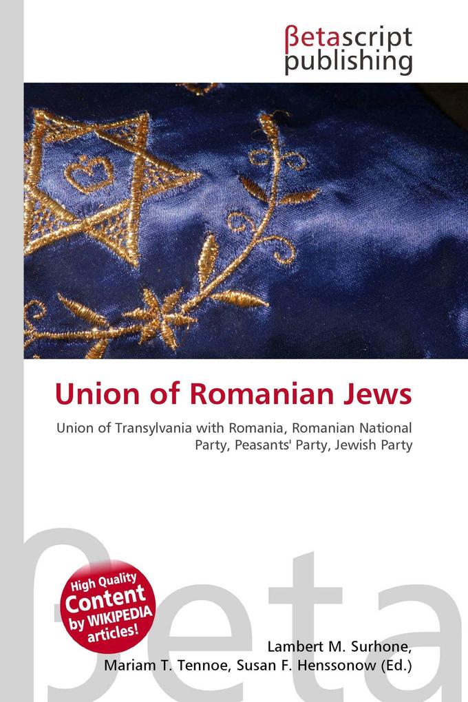 Union of Romanian Jews
