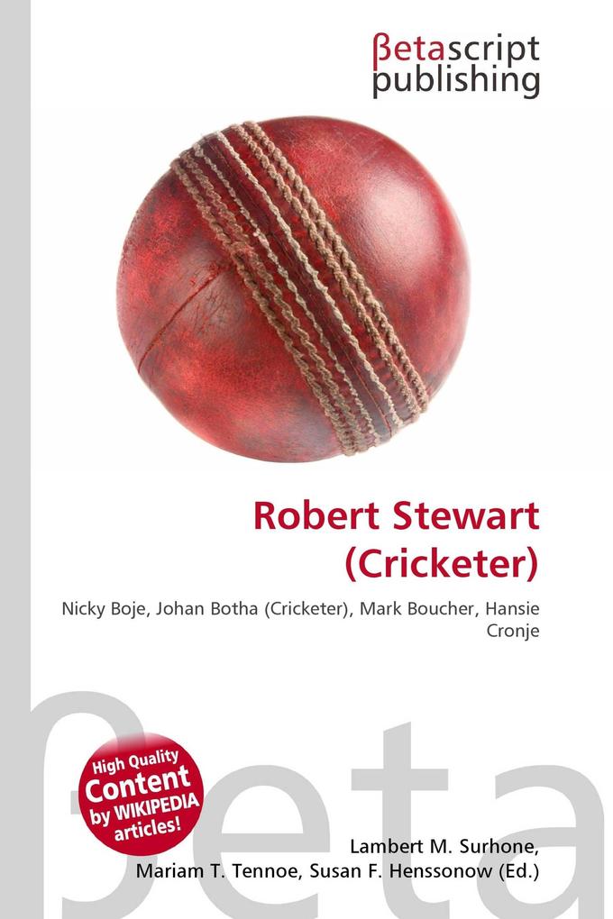 Robert Stewart (Cricketer)